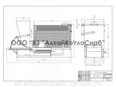 Котел водогрейный КВм 0,93 (ВК-3)