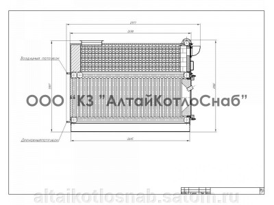 Котел водогрейный на жидком и газообразном топливе КВа-0,93 ЛЖ(М)