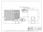 Котел водогрейный КВр 0,46 КБ ОУР (ПОВЫШЕННОЙ ЖЕСТКОСТИ)